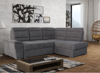Schlafsofa Relax Sitz Möbel Wohnlandschaft Sofa Couch Ecksofa L-form Polster Neu